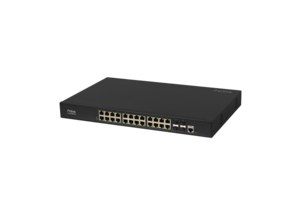 PV-MGPOE24S4 - L2+, 24xPoE 1 Гбит/с, 4xUplink SFP 1 Гбит/с, бюджет PoE 400 Вт Версия: 2127 - Видеонаблюдение Novicam в Екатеринбурге